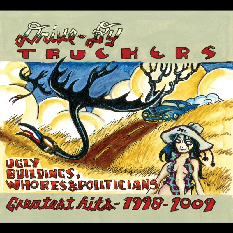 Drive-By Truckers - Ugly Buildings, Whores, and Politicians: Greatest Hits 19982009 (Clear Color) Vinyl LP