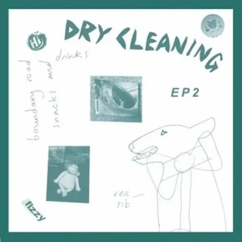 Dry Cleaning - First Two EPs - Clear Blue Color Vinyl Record