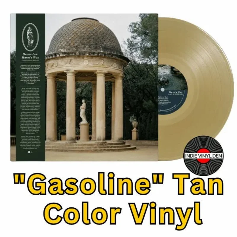 Ducks Ltd. - Harm's Way - "GASOLINE" TAN Color Vinyl Record