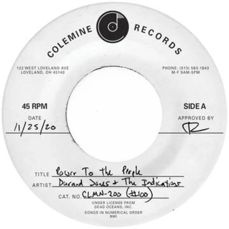 Durand Jones & The Indications - Power To The People Vinyl 7"