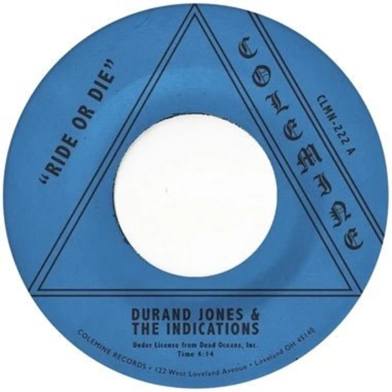 Durand Jones & The Indications - Ride or Die b/w More Than Ever Vinyl 7"