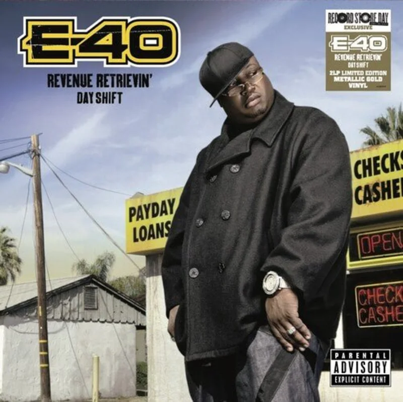 E-40 - REVENUE RETRIEVIN  DAY SHIFT (2LP/METALLIC GOLD VINYL) (RSD) Vinyl LP