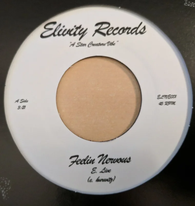 E. Live - Feelin Nervous b/w Feelin You Up Vinyl 7"