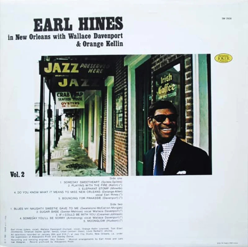 Earl Hines In New Orleans - Vol. 2
