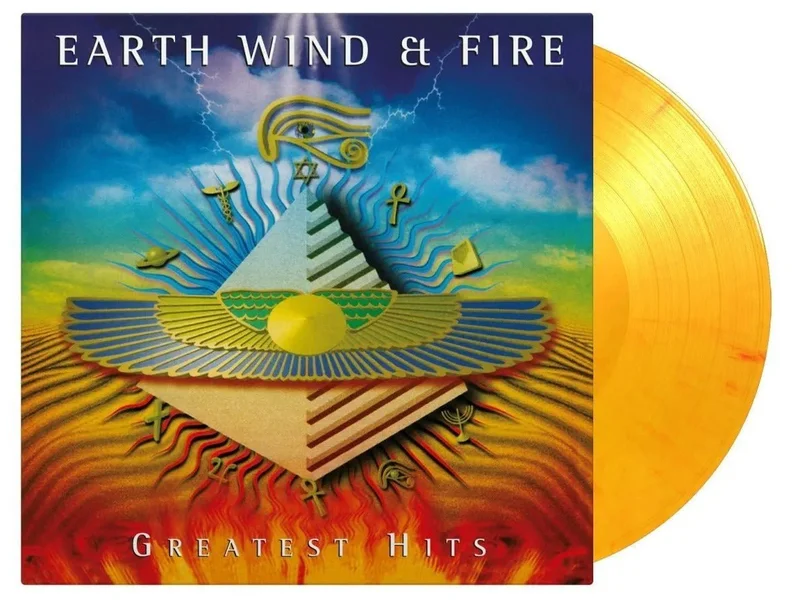 Earth Wind and Fire - Greatest Hits - Flaming Color Vinyl 180g Import