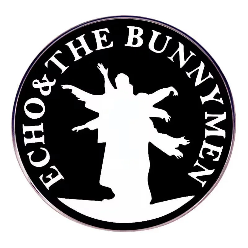 Echo & the Bunnymen Round - Enamel Pin