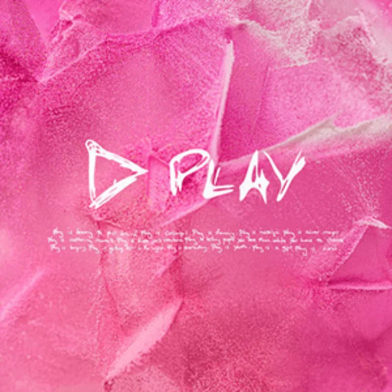 Ed Sheeran - Play (White & Pink Marble Color) Vinyl LP