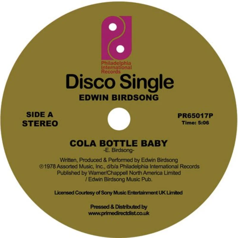 Edwin Birdsong - Cola Bottle Baby Vinyl 12"