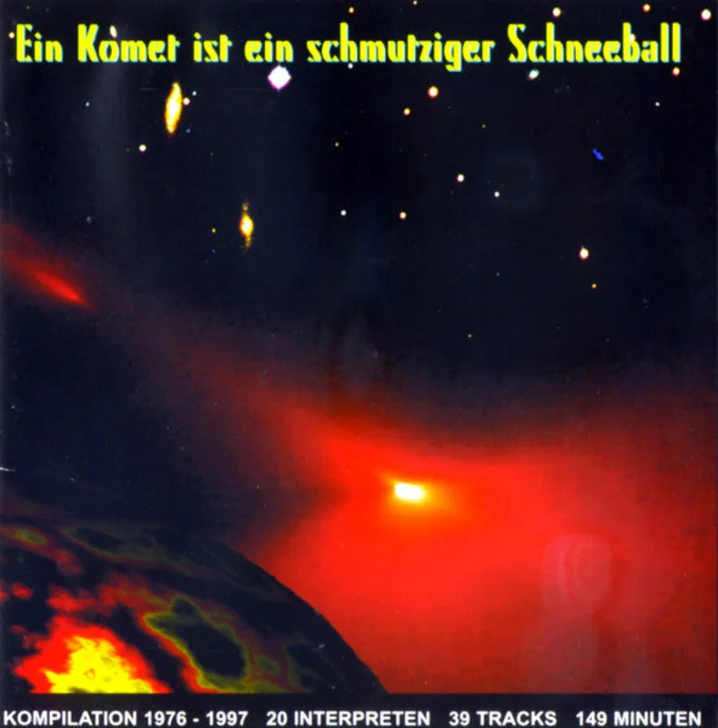 Ein Komet Ist Ein Schmutziger Schneeball
