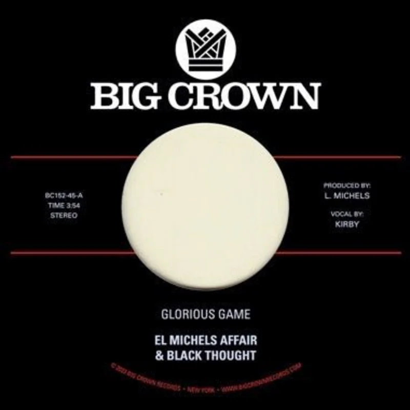 El Michels Affair & Black Thought - Glorious Game b/w Grateful Vinyl 7"