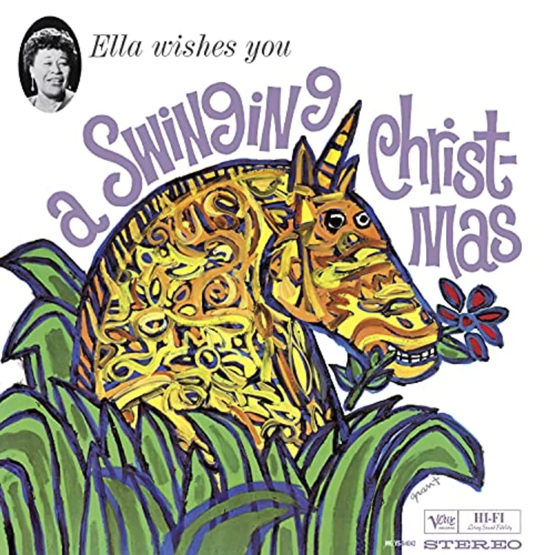Ella Fitzgerald Ella Wishes You A Swinging Christmas (Verve Acoustic Sounds Series) [LP] - (M) (ONLINE ONLY!!)