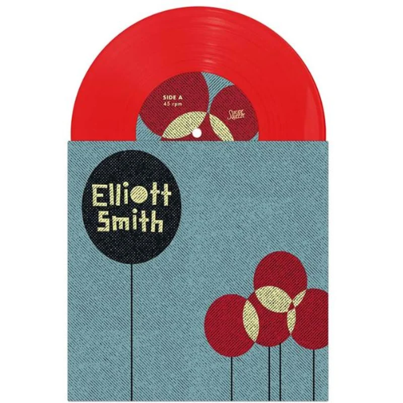 Elliott Smith - Pretty (Ugly Before) - Opaque Red 7" Vinyl Record