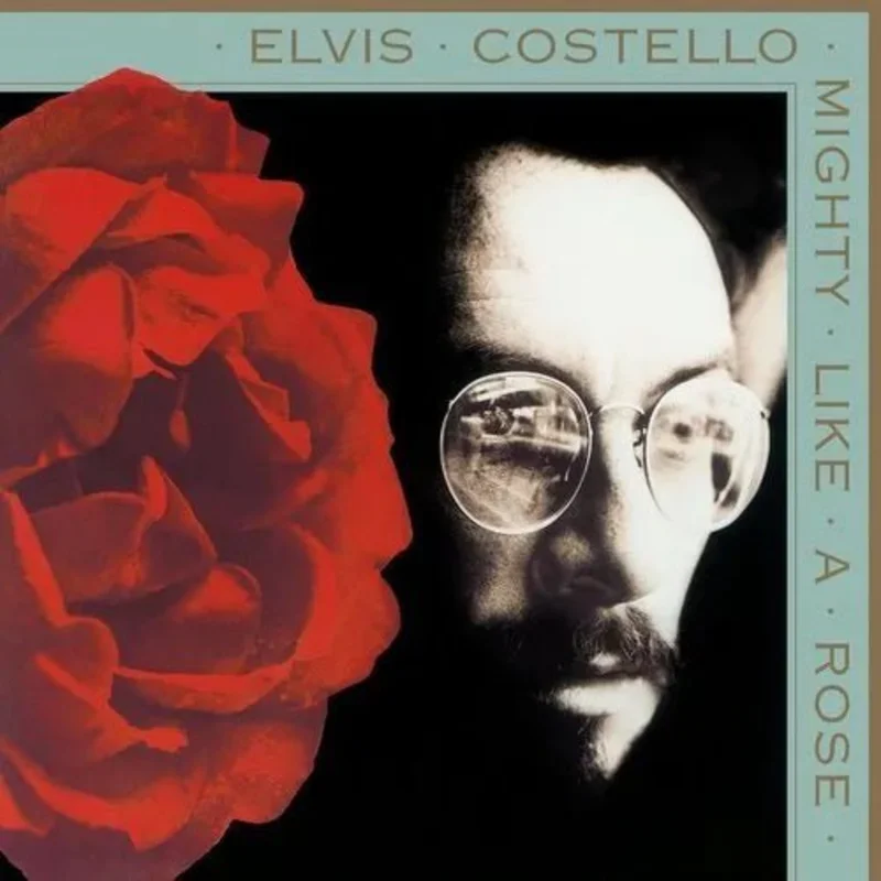 Elvis Costello - Mighty Like A Rose - Gold Color Vinyl Record 180g Import