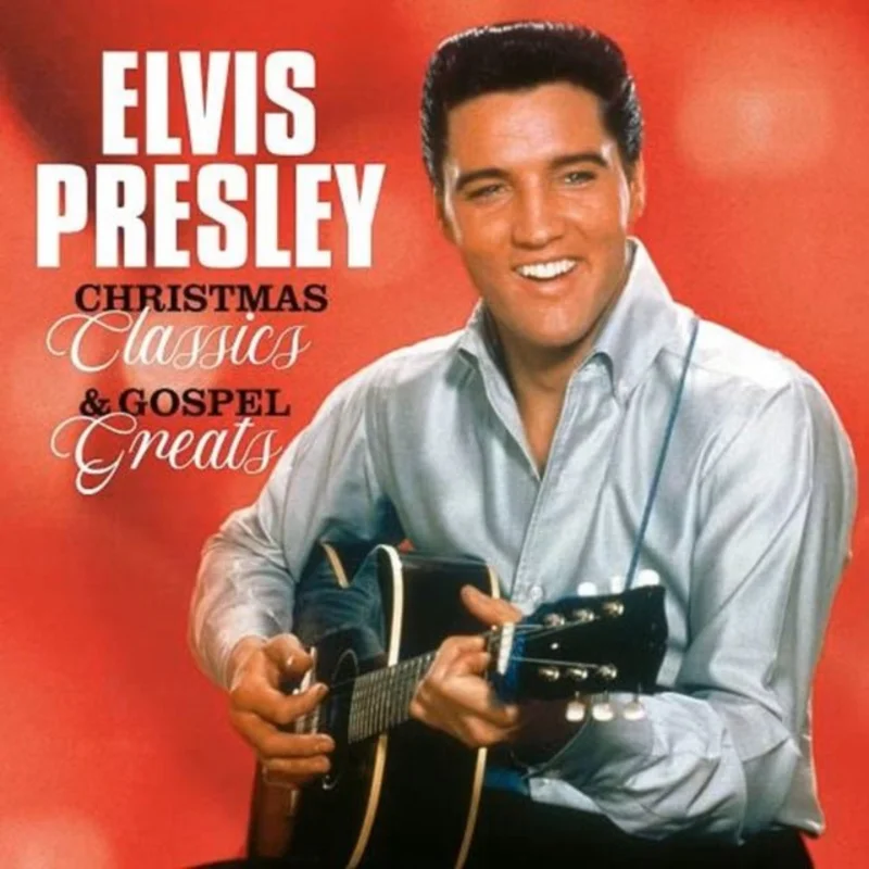 Elvis Presley - Christmas Classics & Gospel Greats Snowy White Color Vinyl Record *
