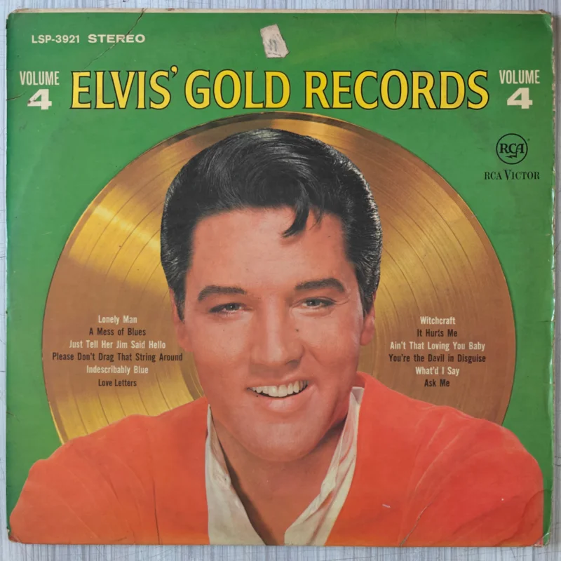 Elvis Presley - Elvis' Gold Records - Volume 4 ( (Used Vinyl - VG) PJ Marketplace