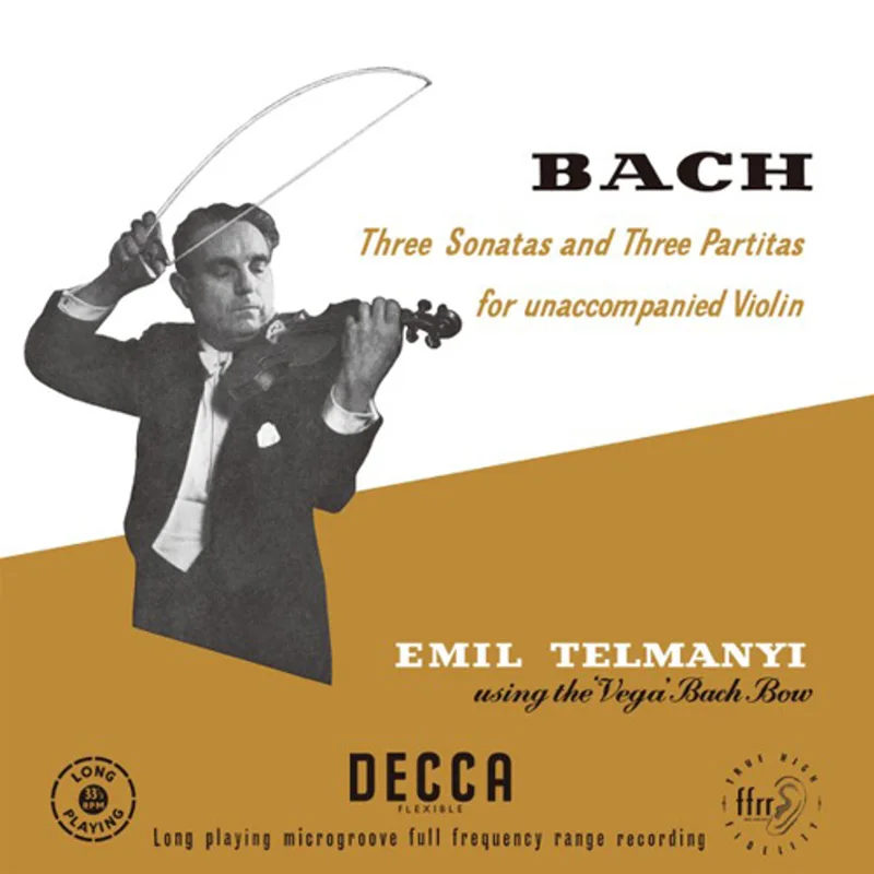 Emil Telmnyi - Three Sonatas And Three Partitas For Unaccompanied Violin (Analogphonic) (Arrives in 30 days)