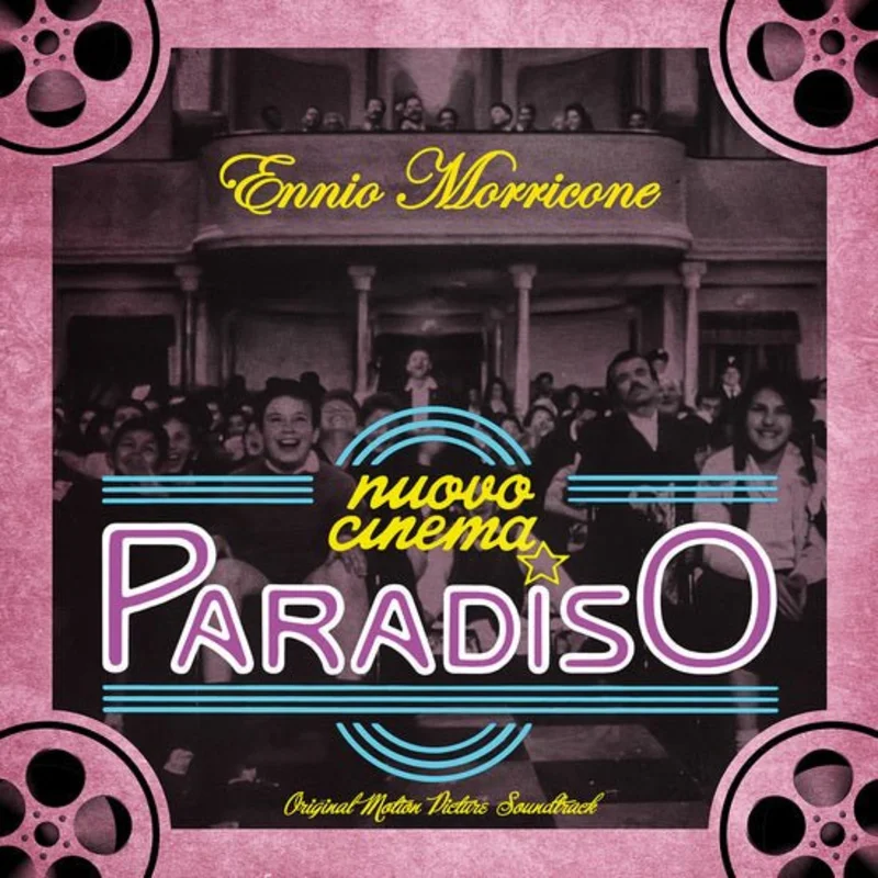 Ennio Morricone - Nuovo Cinema Paradiso (Clear Purple Color) Vinyl LP
