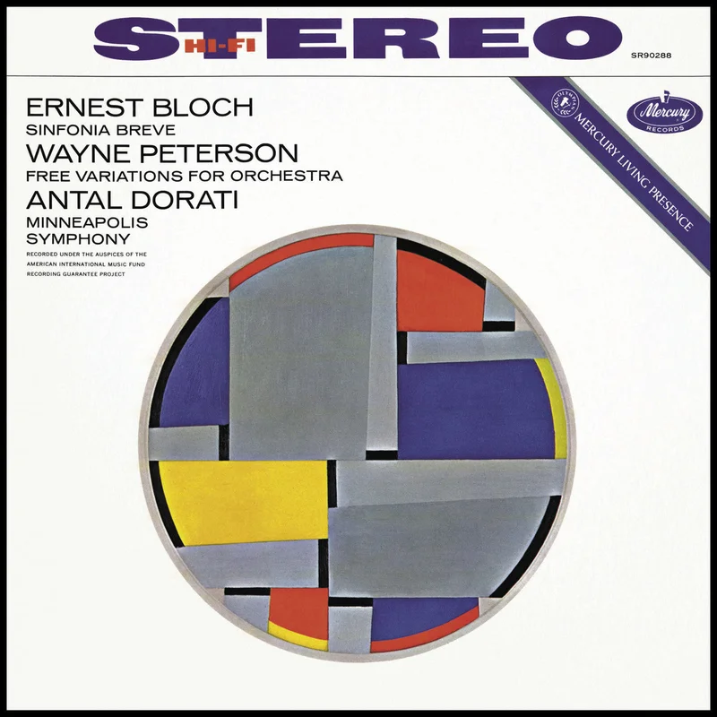 Ernest Bloch - Sinfonia Breve / Free Variations For Orchestra (Decca) (Half Speed Mastered) (Arrives in 30 days)