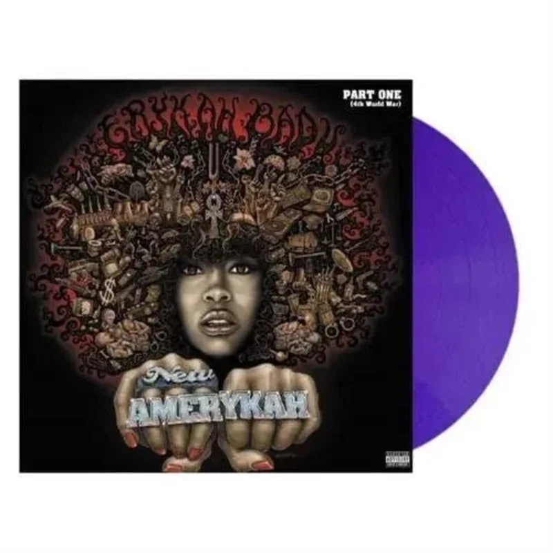 Erykah Badu - New Amerykah Part One - Purple Color Vinyl