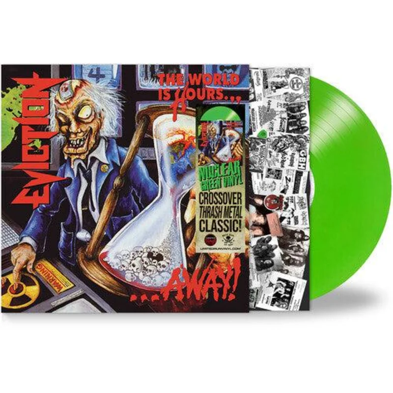 Eviction - The World Is Hours Away (Green Vinyl, Limited Edition)