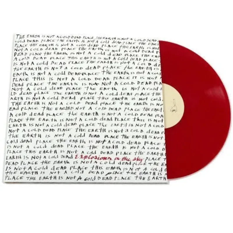Explosions in the Sky - The Earth Is Not a Cold Dead Place (Anniversary Edition) - Opaque Red Color Vinyl