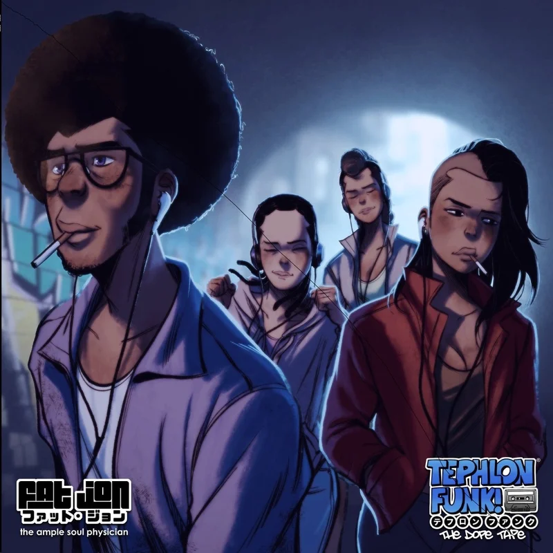 Fat Jon - Tephlon Funk: The Dope Tape Vinyl LP