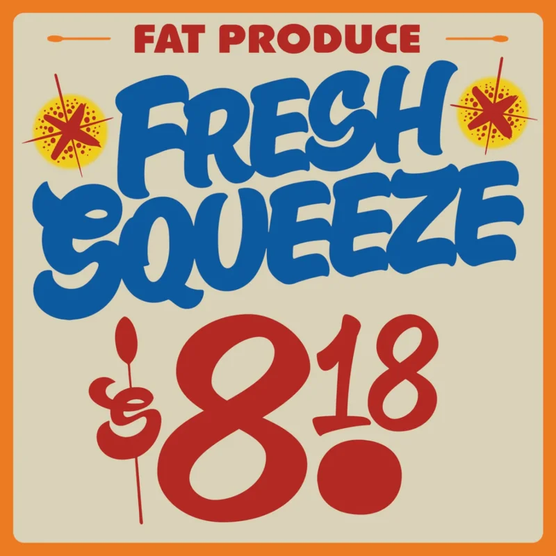 Fat Produce - Fresh Squeeze Vinyl LP