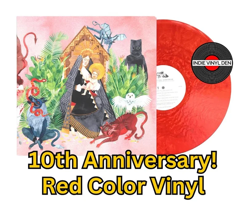 Father John Misty - I Love You, Honeybear - Red Color Vinyl Record
