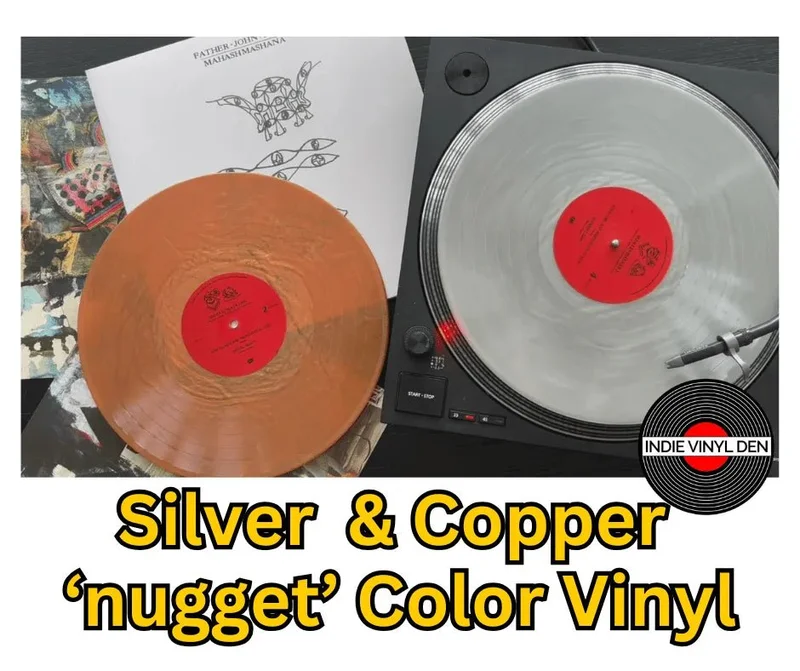 Father John Misty - Mahashmashana - Silver and copper nugget Color Vinyl Record