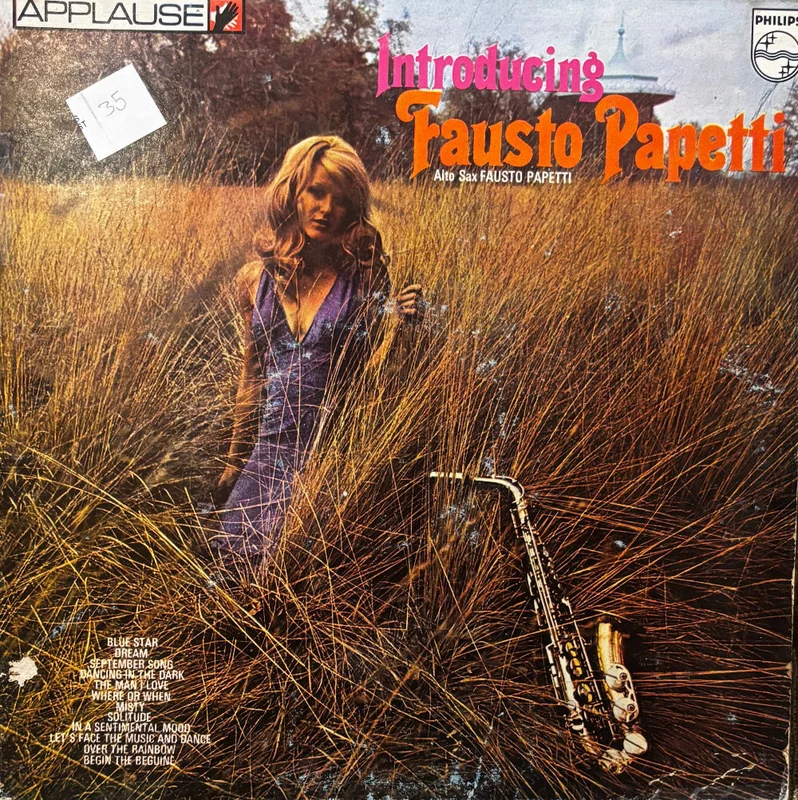 Fausto Papetti - Introducing Fausto Papetti (Indian Pressing) ( (Used Vinyl - VG) VJ Marketplace