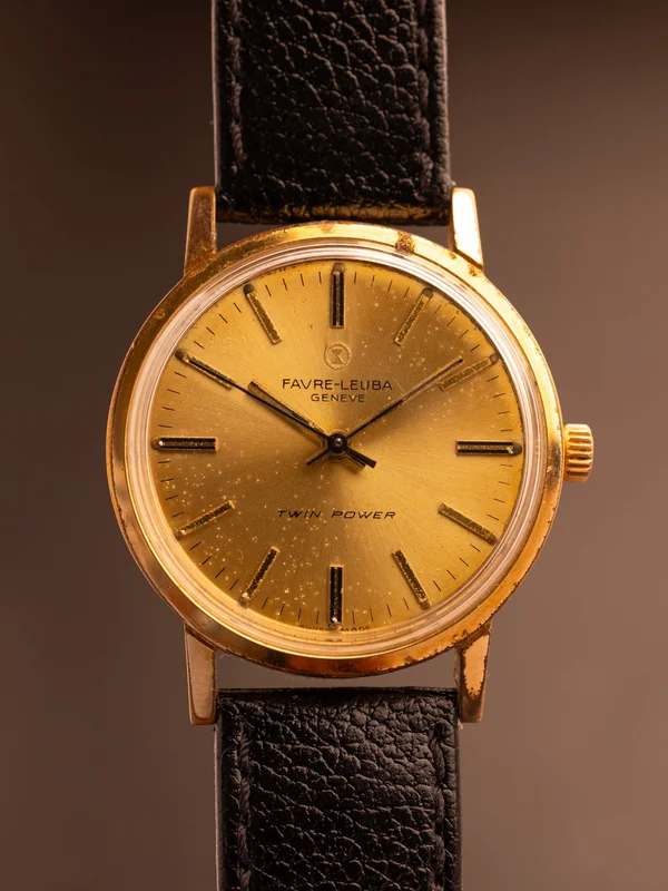 Favre Leuba Twin Power Gold (Ref. 4511-51) (35mm; Manual)