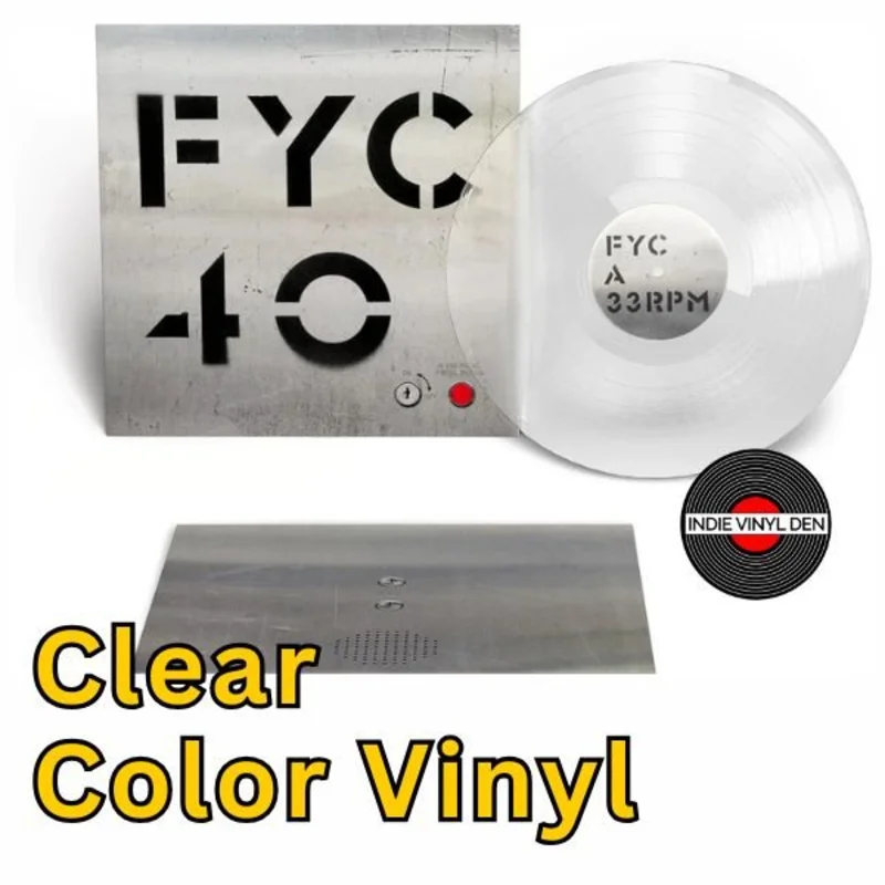 Fine Young Cannibals - FYC40 (Greatest Hits) - Clear Color Vinyl Record