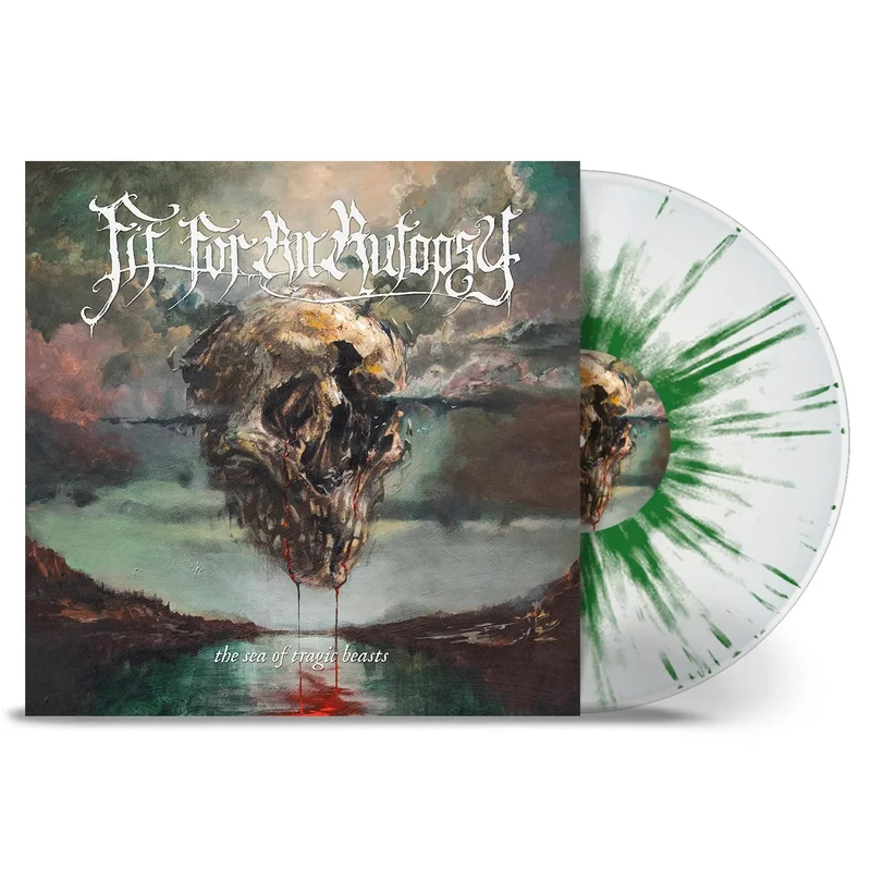 Fit for an Autopsy - Sea of Tragic Beasts (White Green Splatter)