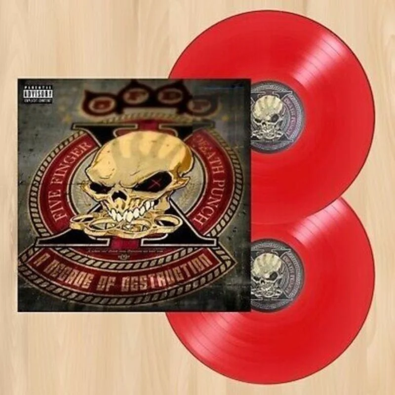 Five Finger Death Punch - A Decade Of Destruction (Crimson Red Vinyl)