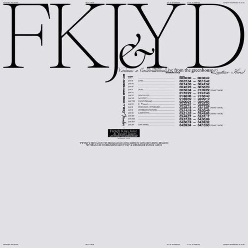 FKJ & Yussef Dayes - Live From the Greenhouse