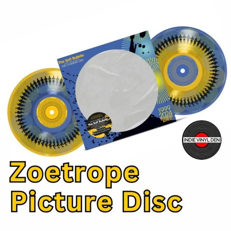 Flaming Lips The Soft Bulletin Zoetrope Picture Disc Vinyl Record