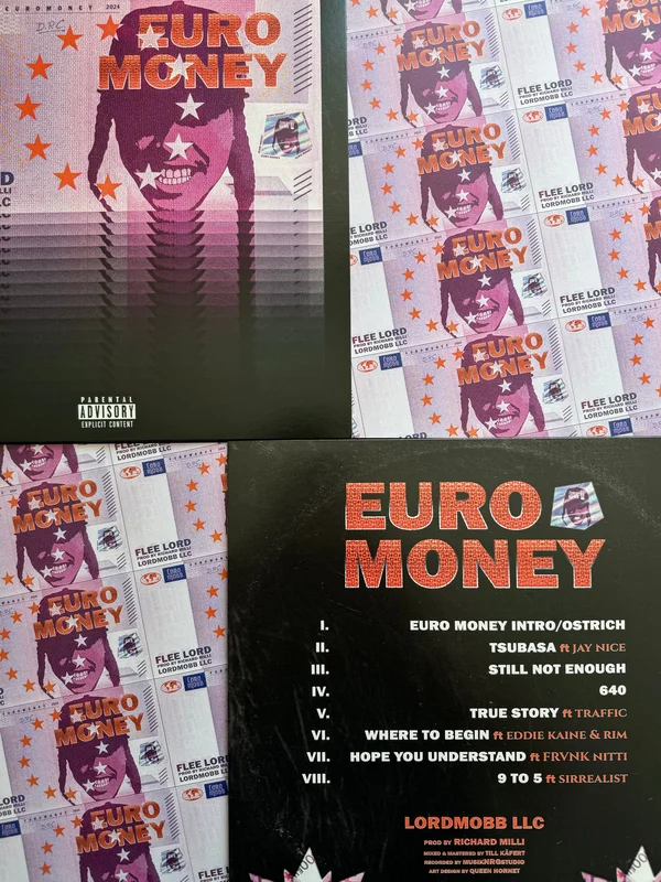 FLEE LORD & RICHARD MILLI "Euro Money" LP