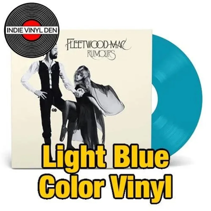 Fleetwood Mac - Rumours - Light Blue Vinyl Record
