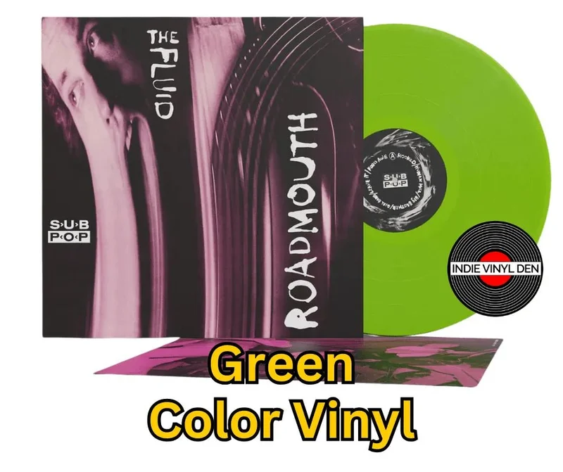 Fluid, The - Roadmouth (2024 Remix/Remaster) - Loser Green Color Vinyl Record