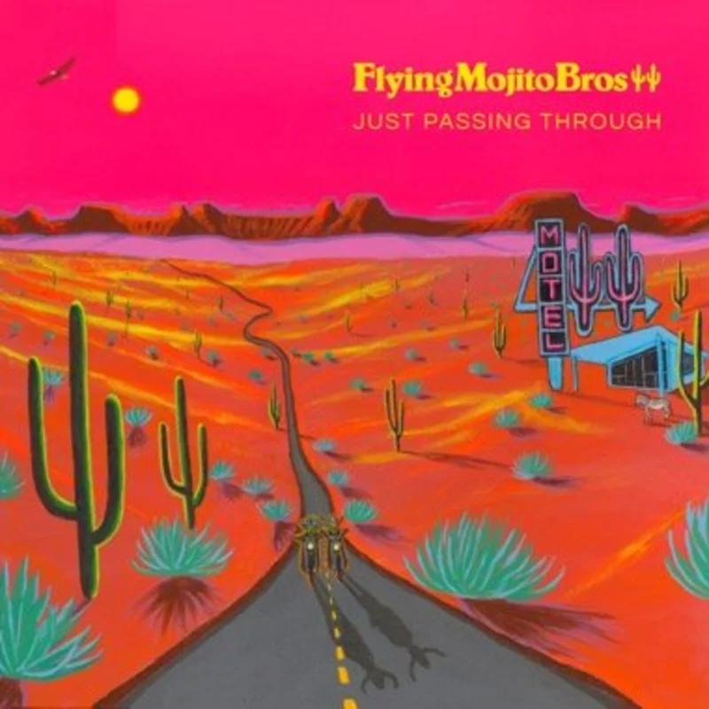 Flying Mojito Bros - Just Passing Through (Orange & Pink Splatter Color) Vinyl LP