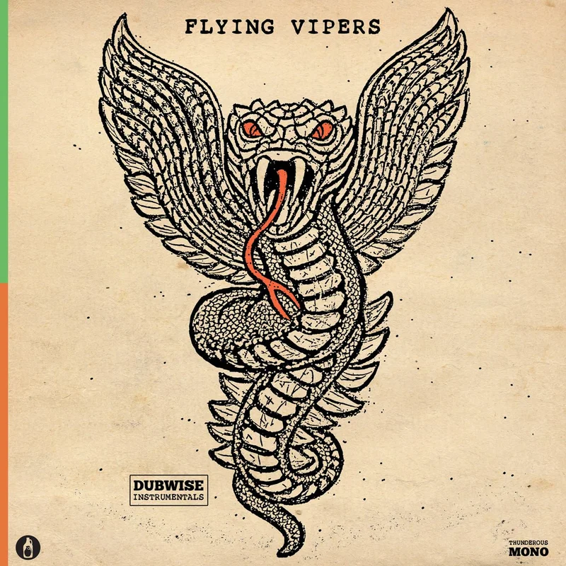 Flying Vipers - Green & Copper (Copper Color) Vinyl LP