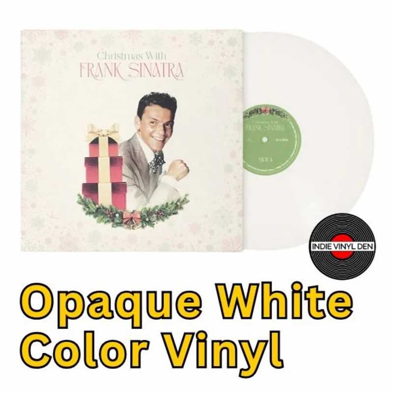 Frank Sinatra Christmas with Frank Sinatra Opaque White Color Vinyl Record
