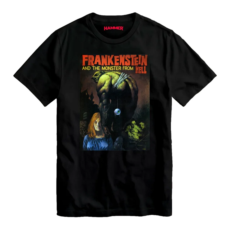 Frankenstein And The Monster From Hell T-Shirt
