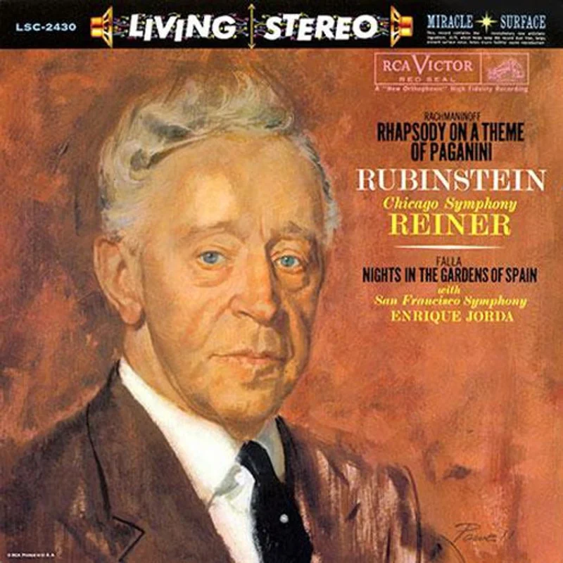 Fritz Reiner - Rachmaninoff Rhapsody on a Theme of Paganini (Analogue Pressing)(Remastered) (Arrives in 30 days)