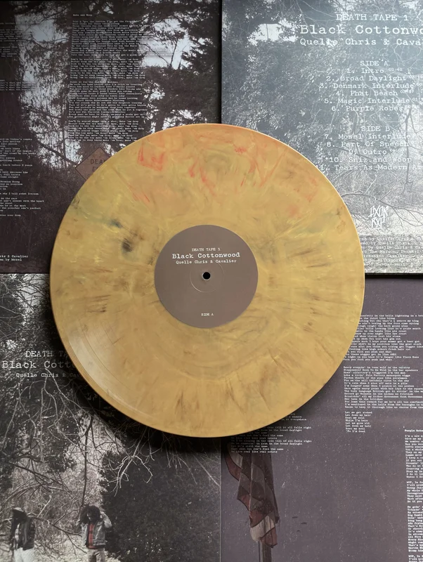[FRR083] QUELLE CHRIS & CAVALIER "Death Tape 1: Black Cottonwood" LP