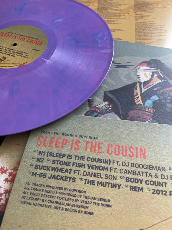 [FRR085] VEGA7 THE RONIN & SUPERIOR "Sleep Is The Cousin" LP
