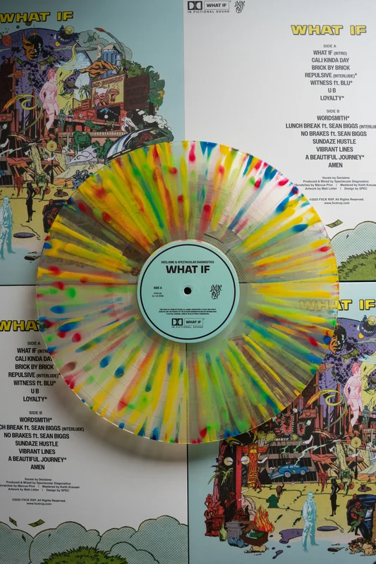 [FRR105] DECLAIME & SPECTACULAR DIAGNOSTICS "What If" LP
