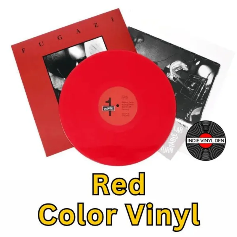 Fugazi - Fugazi EP aka Seven Songs - Red Color Vinyl Record