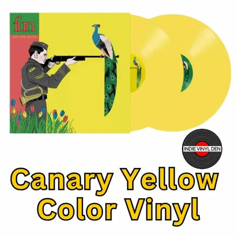 fun.  - Aim and Ignite - Canary Yellow Color Vinyl