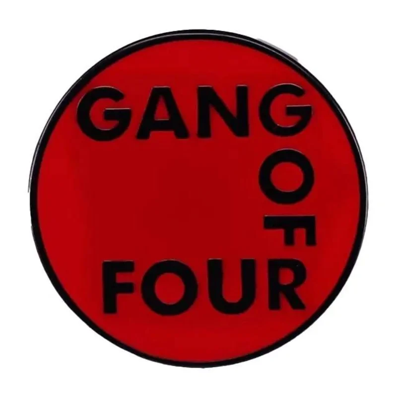 Gang of Four Enamel Pin